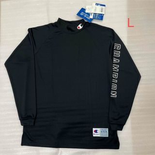 チャンピオン(Champion)の未使用　チャンピオン　モックネックロングスリーブＴシャツ  バスケットボール　L(バスケットボール)