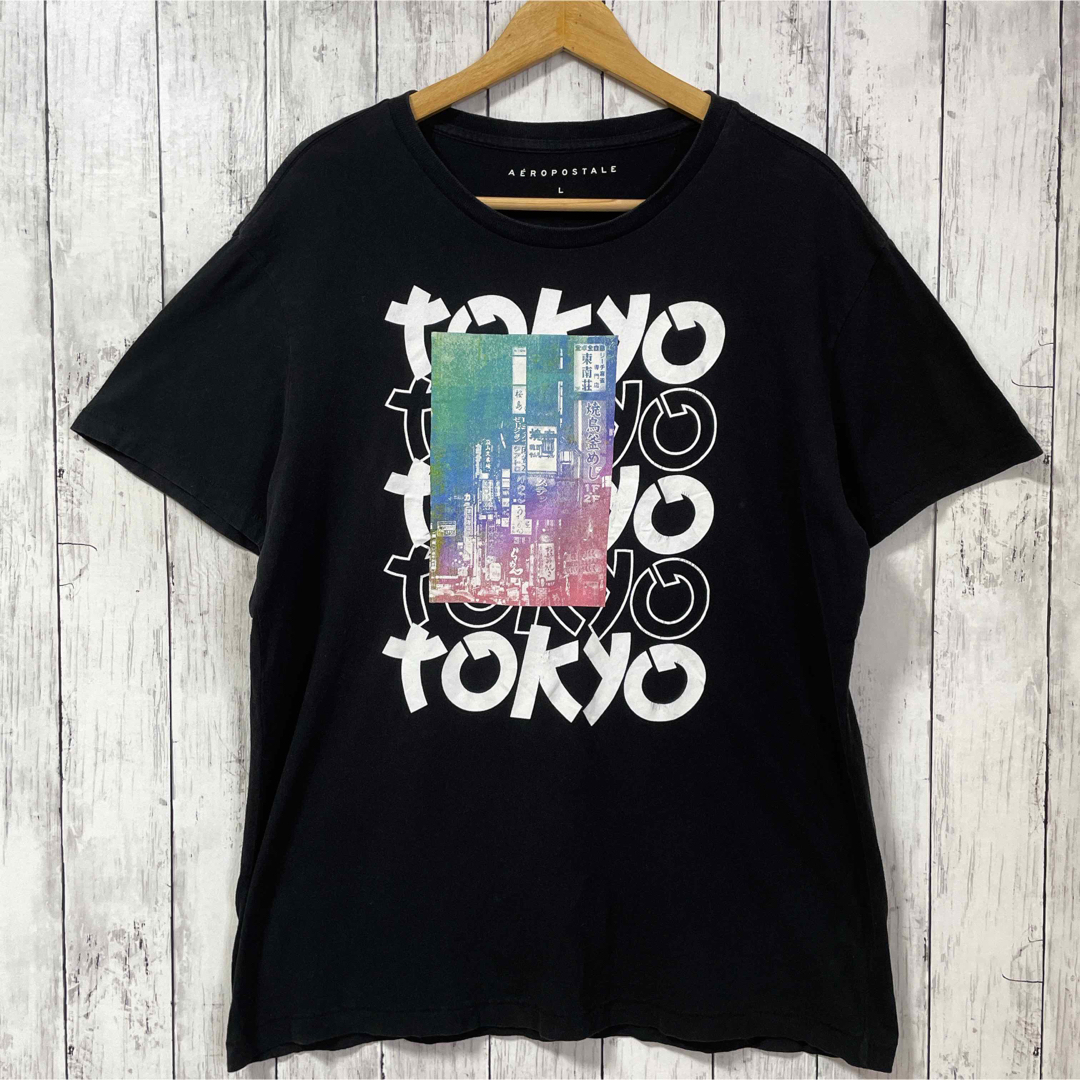 AEROPOSTALE(エアロポステール)のシングルステッチ ヴィンテージ Tシャツ 東京 tokyo エアロポステール古着 メンズのトップス(Tシャツ/カットソー(半袖/袖なし))の商品写真