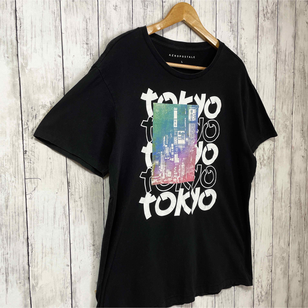 AEROPOSTALE(エアロポステール)のシングルステッチ ヴィンテージ Tシャツ 東京 tokyo エアロポステール古着 メンズのトップス(Tシャツ/カットソー(半袖/袖なし))の商品写真