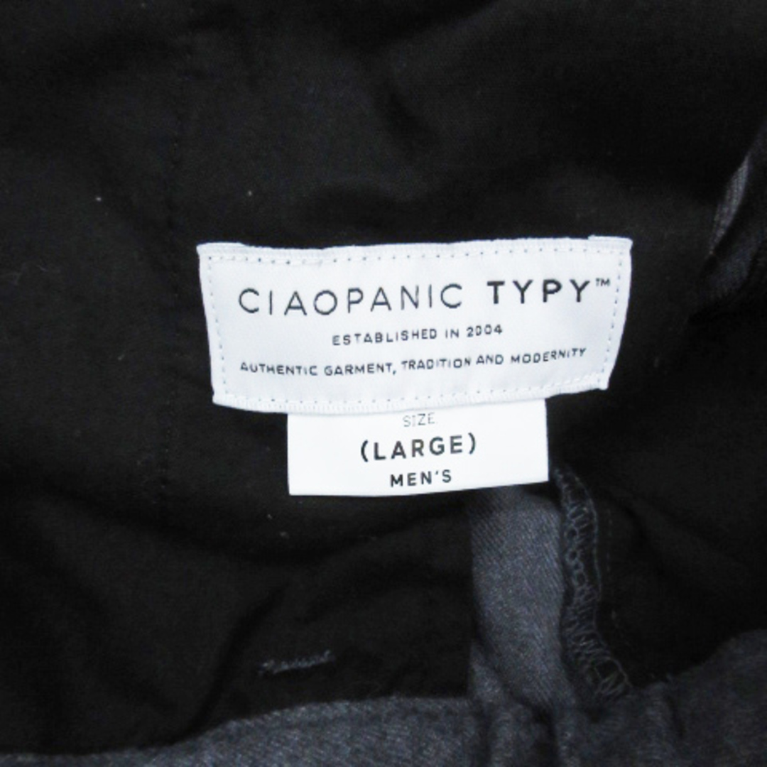 CIAOPANIC TYPY(チャオパニックティピー)のチャオパニック ティピー タックパンツ テーパードパンツ 七分丈 L グレー メンズのパンツ(スラックス)の商品写真