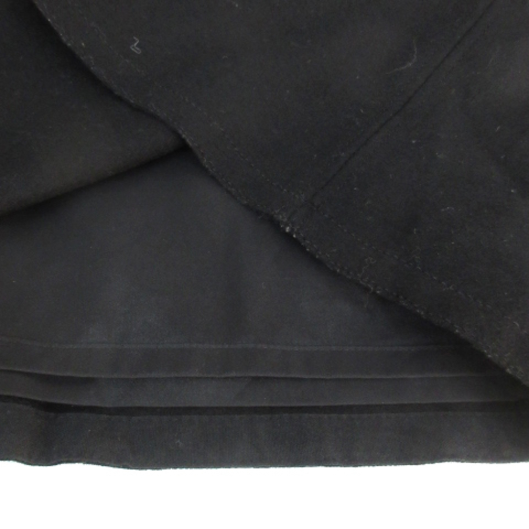 JILLSTUART(ジルスチュアート)のジルスチュアート 台形スカート ひざ丈 無地 2 黒 ブラック /FF47 レディースのスカート(ひざ丈スカート)の商品写真