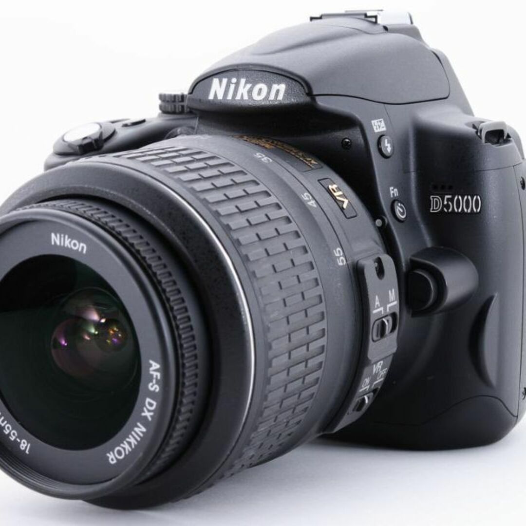 Nikon(ニコン)の❁極美品❁初心者おすすめ❁ Nikon D5000 VRレンズセット スマホ/家電/カメラのカメラ(デジタル一眼)の商品写真