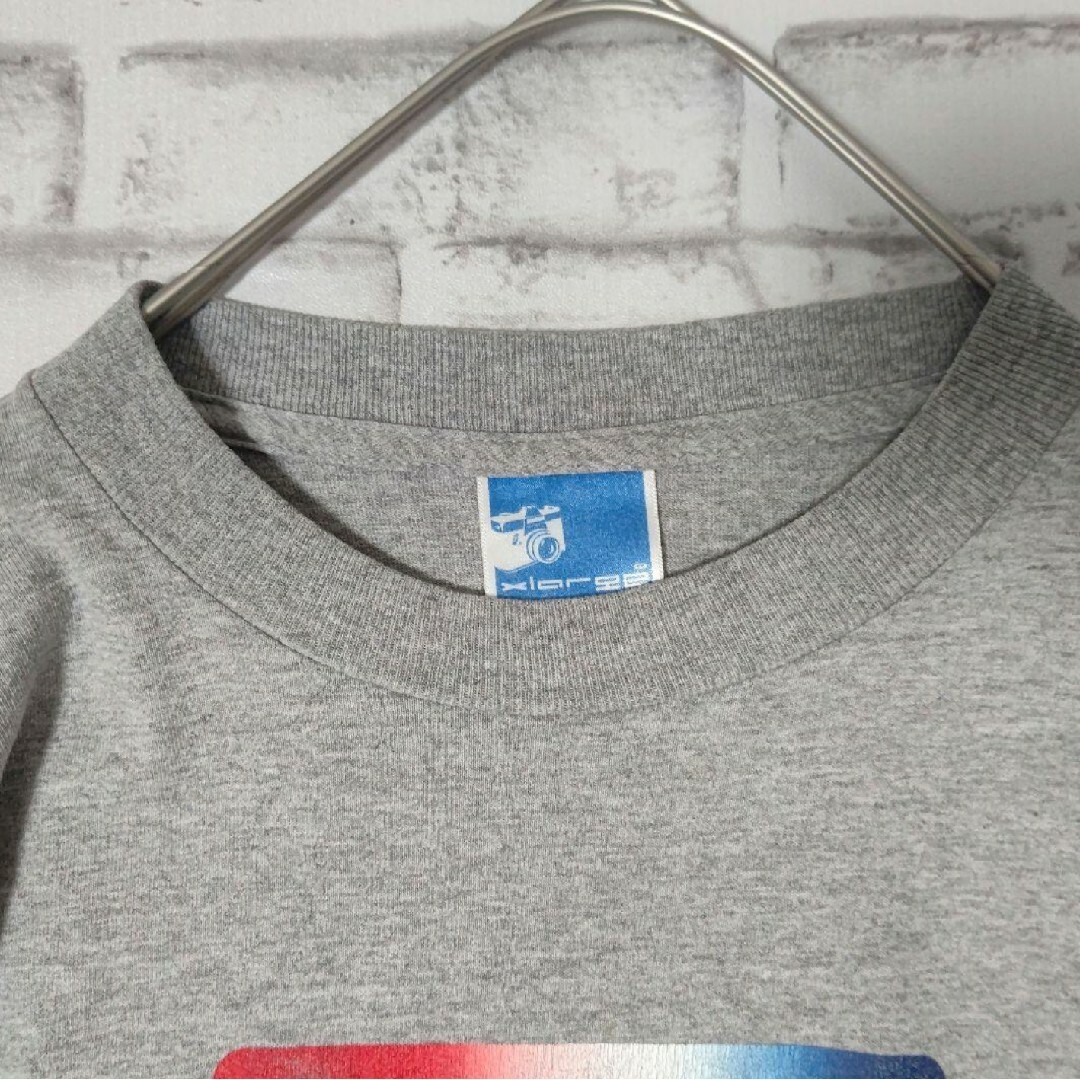 XLARGE(エクストララージ)のX-LARGE　ロゴ　逆さ　Mサイズ ラージ　エクストララージ　グレー　Tシャツ メンズのトップス(Tシャツ/カットソー(半袖/袖なし))の商品写真