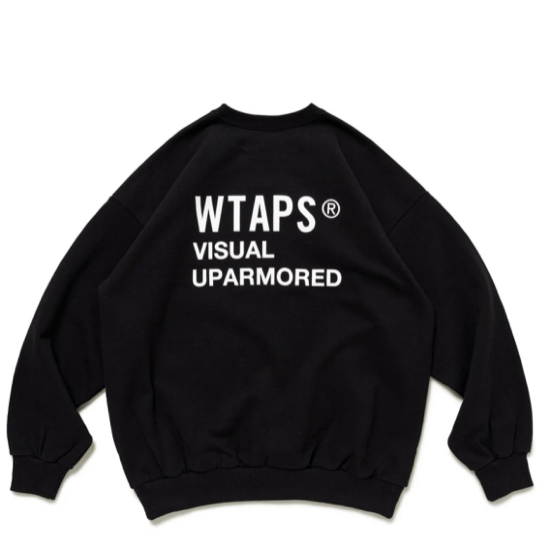 W)taps(ダブルタップス)のWtaps FORTLESS / SWEATER / COTTON XL 黒 メンズのトップス(スウェット)の商品写真