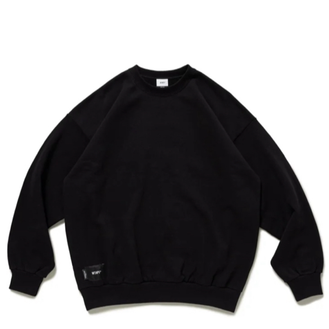 W)taps(ダブルタップス)のWtaps FORTLESS / SWEATER / COTTON XL 黒 メンズのトップス(スウェット)の商品写真