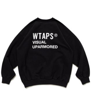 W)taps - 20SS DAWN DESIGN CREW NECK ブラック Sサイズの通販 by