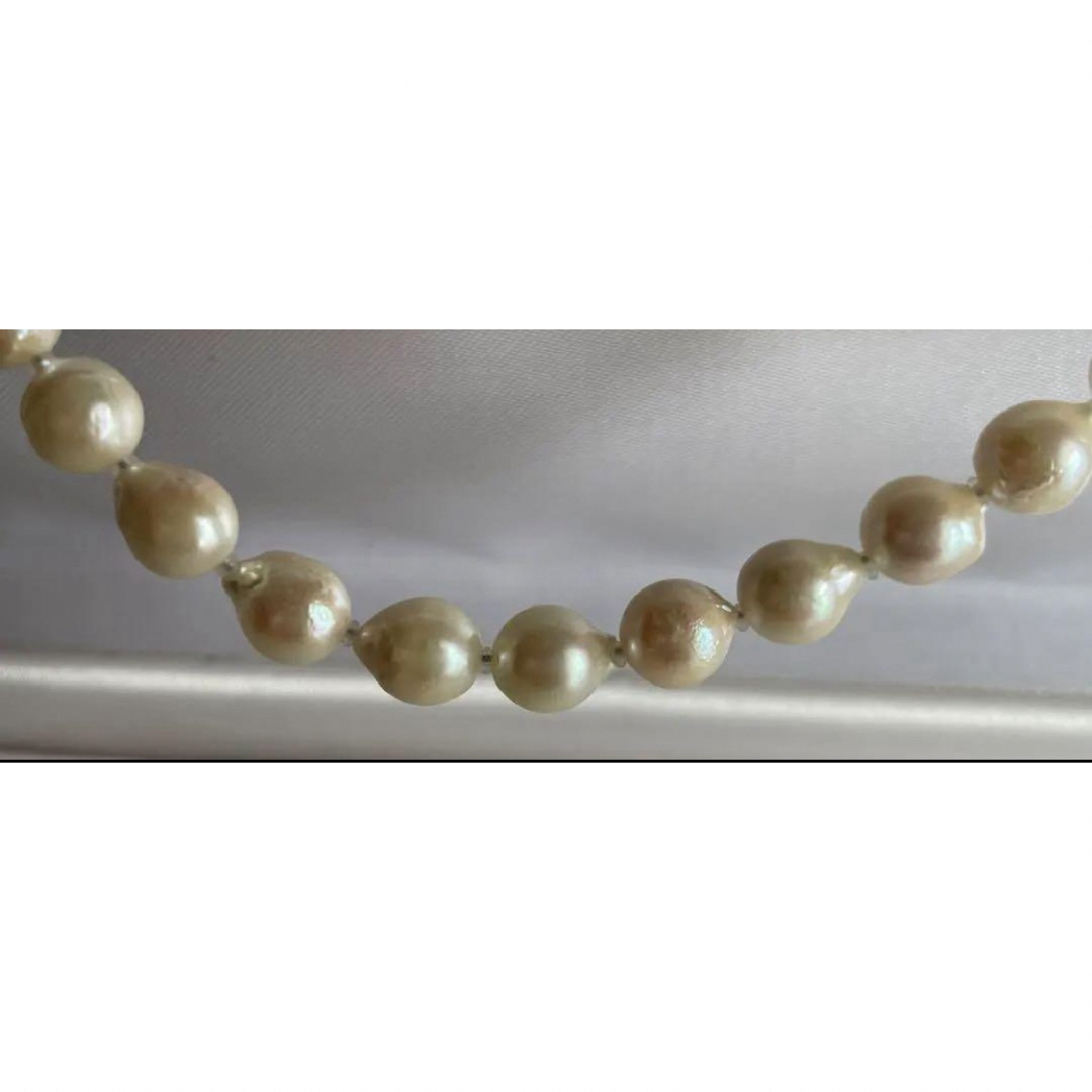 あこや真珠ネックレス　7㎜　silver レディースのアクセサリー(ネックレス)の商品写真