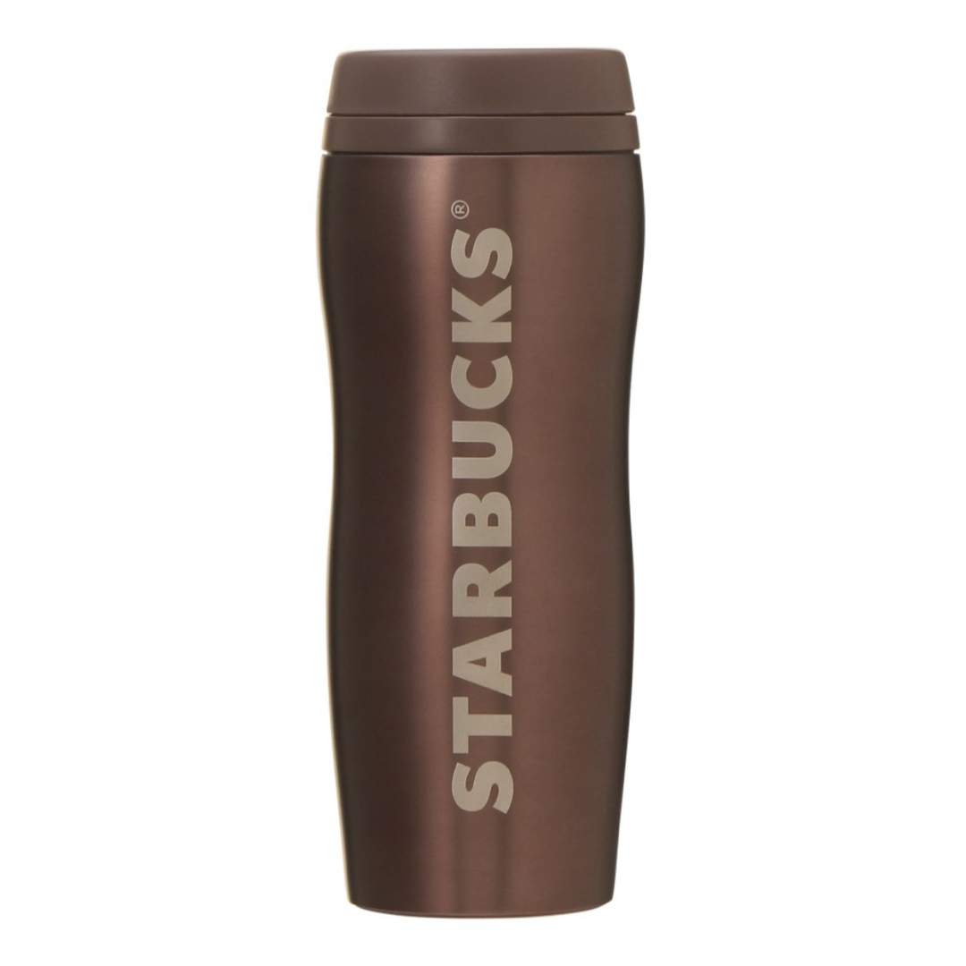 Starbucks Coffee(スターバックスコーヒー)のスタバ　ステンレスボトル　ブラウン　355ml インテリア/住まい/日用品のキッチン/食器(タンブラー)の商品写真