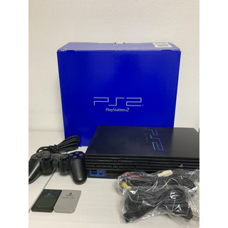 プレイステーション2(PlayStation2)のSONY PS2 プレステ2 プレイステーション2 SCPH-10000 黒(家庭用ゲーム機本体)