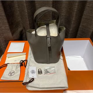 エルメス(Hermes)のピコタンpm エトゥープ(ハンドバッグ)