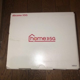 エヌティティドコモ(NTTdocomo)のdocomo home 5g hr01(PC周辺機器)
