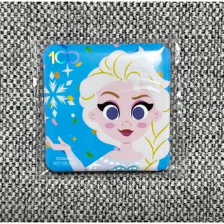 アナトユキノジョオウ(アナと雪の女王)の【新品】Disney 100 キャラクター　缶バッジ　エルサ(バッジ/ピンバッジ)