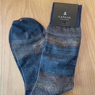 ランバンコレクション(LANVIN COLLECTION)のランバンLANVIN 男性ソックス　25〜26センチ(ソックス)