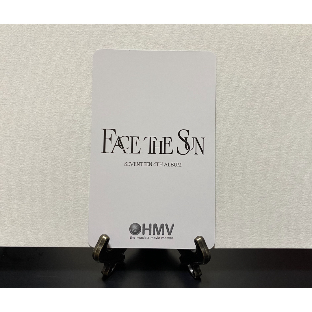 SEVENTEEN(セブンティーン)のSEVENTEEN DK【FACE THE SUN(HMV限定)】トレカ エンタメ/ホビーのCD(K-POP/アジア)の商品写真