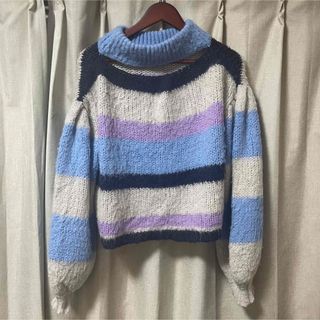 ビューティアンドユースユナイテッドアローズ(BEAUTY&YOUTH UNITED ARROWS)のjancidium ジャンシドゥーム　2wayショートニット(ニット/セーター)