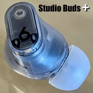 ビーツバイドクタードレ(Beats by Dr Dre)の★美品★Beats Studio Buds + トランスペアレント 右耳／T22(ヘッドフォン/イヤフォン)