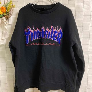 スラッシャー(THRASHER)のスラッシャー⭐️前面立体ロゴ⭐️オーバーサイズ⭐️(Tシャツ/カットソー(七分/長袖))