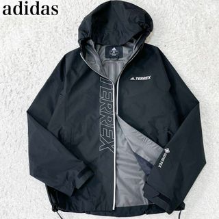 アディダス(adidas)の美品　クリスチャ  パックライトレインジャケット　テレックス ゴアテックス　XL(ナイロンジャケット)