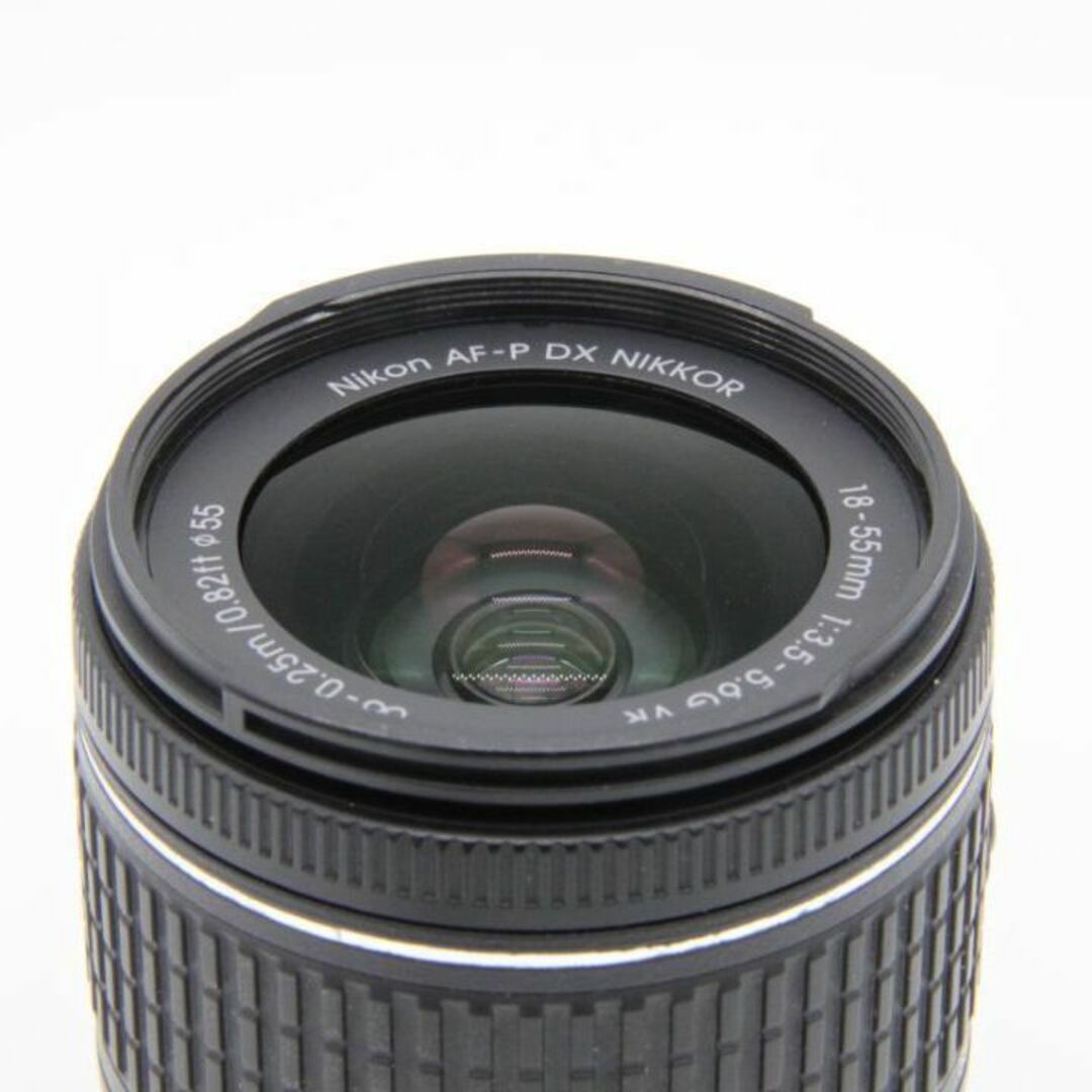 Nikon(ニコン)の❁極美品❁ Nikon DX AF-P 18-55mm 3.5-5.6G VR スマホ/家電/カメラのカメラ(レンズ(ズーム))の商品写真