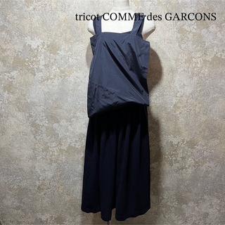 トリココムデギャルソン(tricot COMME des GARCONS)のCOMME des GARCONS 初期 コムデギャルソン サロペットスカート(ロングワンピース/マキシワンピース)