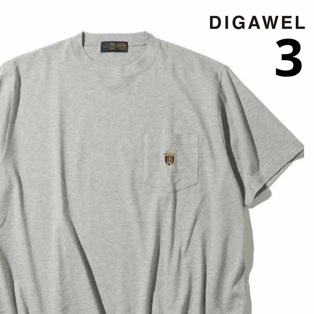 DIGAWEL(ディガウェル)のDIGAWEL × J.PRESS POCKET Tシャツ 3 ディガウェル メンズのトップス(Tシャツ/カットソー(半袖/袖なし))の商品写真