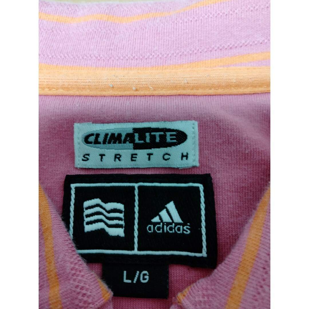 adidas(アディダス)の【№481】✨アディダス ゴルフ ポロシャツ ハーフジップ 半袖 L レディースのトップス(ポロシャツ)の商品写真