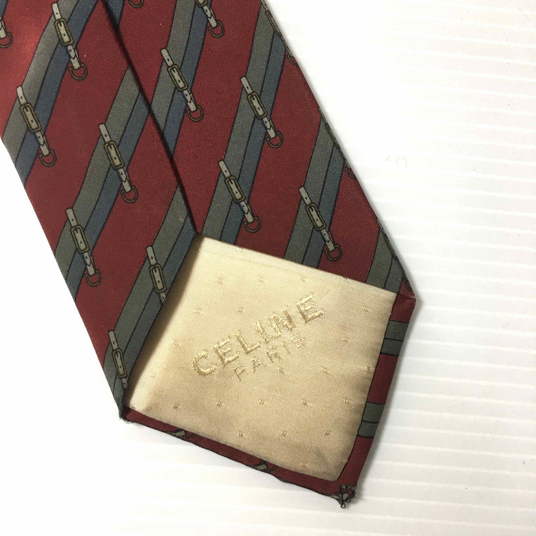 celine(セリーヌ)の【訳アリ】　CELINE　ネクタイ　セリーヌ　メンズ　ネクタイ メンズのファッション小物(ネクタイ)の商品写真