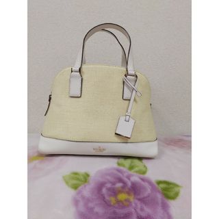 ケイトスペードニューヨーク(kate spade new york)の【美品】kate spade ケイトスペード★かごバッグ★ハンドバッグ★(かごバッグ/ストローバッグ)