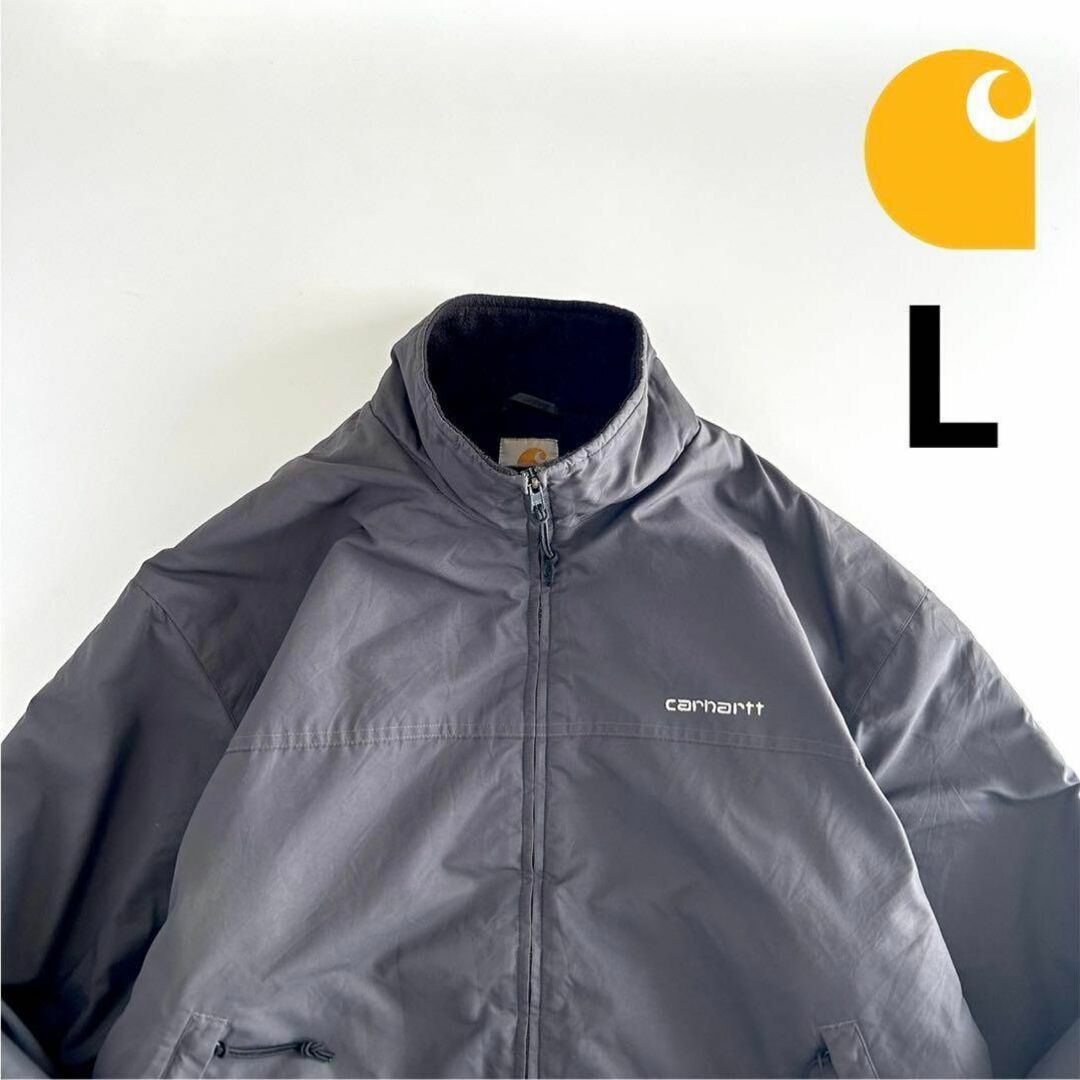 carhartt(カーハート)のカーハート Carhartt ナイロンジャケット L ウォームアップ フリース メンズのジャケット/アウター(ナイロンジャケット)の商品写真