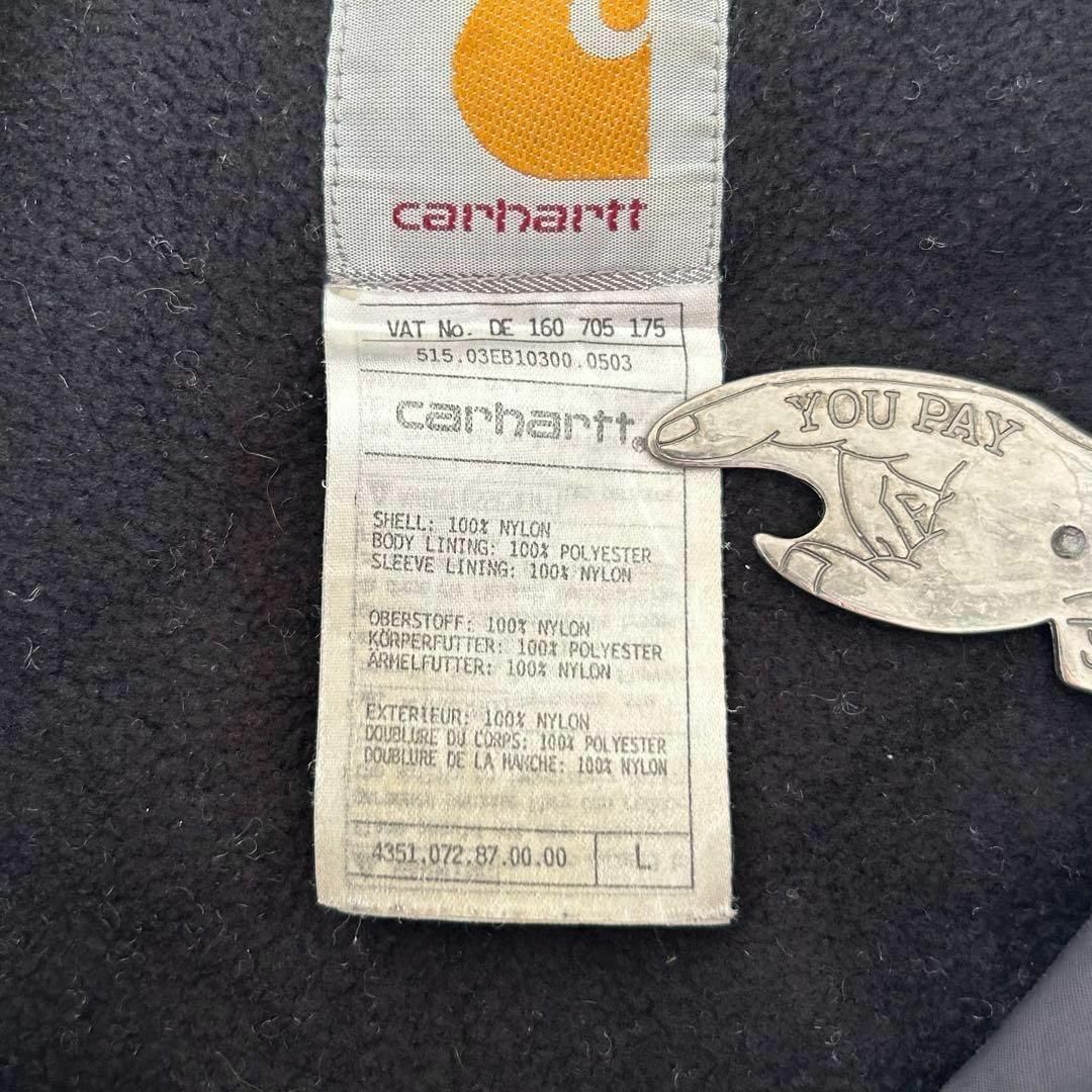 carhartt(カーハート)のカーハート Carhartt ナイロンジャケット L ウォームアップ フリース メンズのジャケット/アウター(ナイロンジャケット)の商品写真