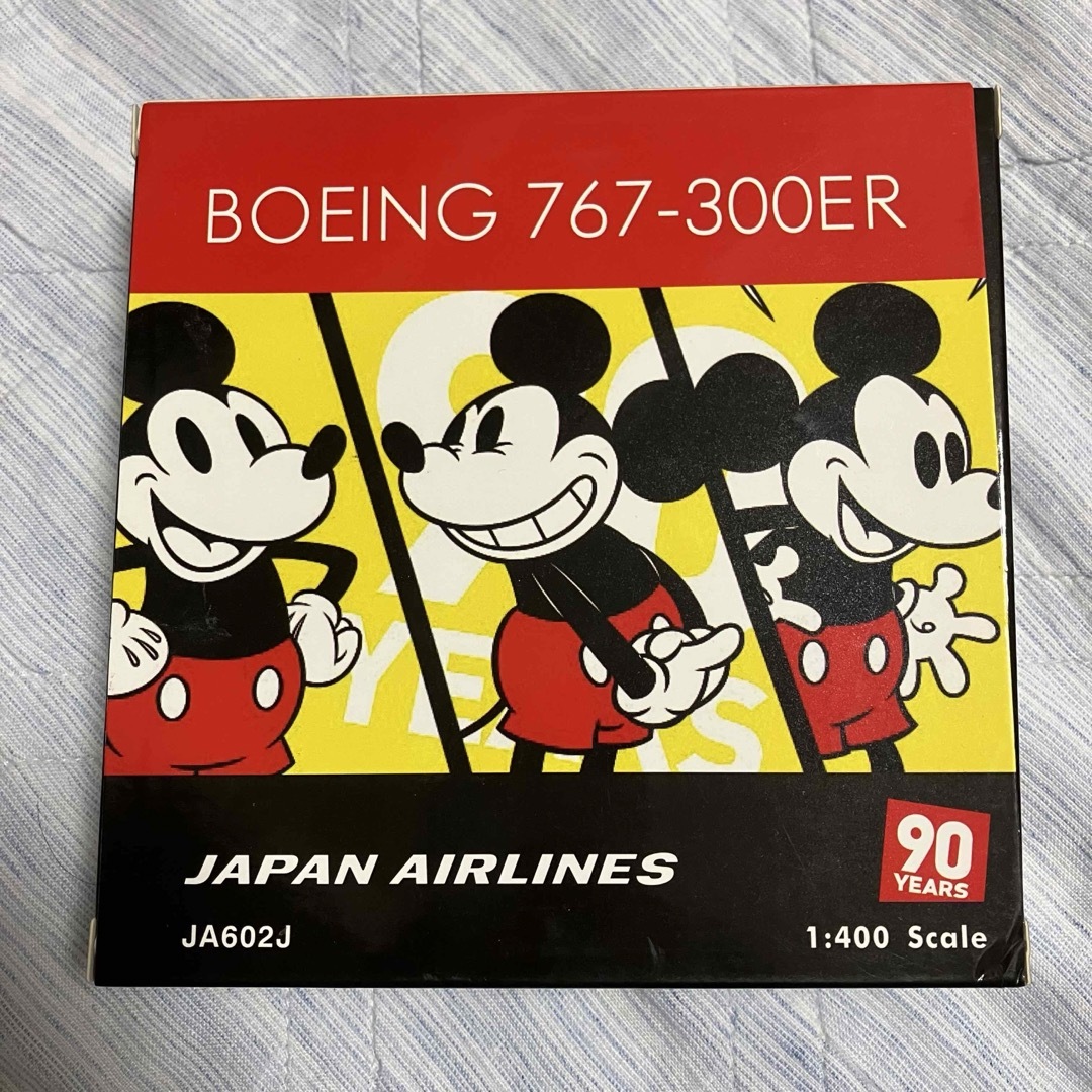 【レア】JAL 日本航空 Boeing767-300ER ディズニー エンタメ/ホビーのテーブルゲーム/ホビー(航空機)の商品写真