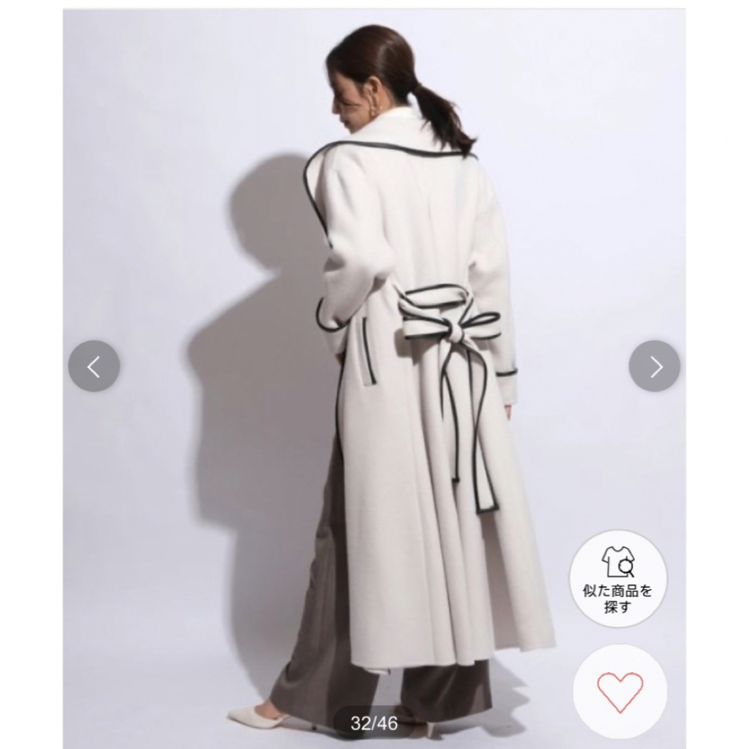 Mystrada - 新品🤍マイストラーダ パイピングリバーコート オフ Mystrada - 新品🤍マイストラーダ パイピングリバーコート オフ