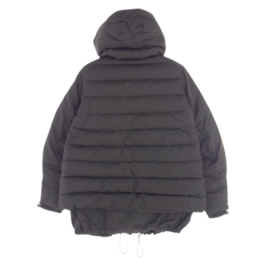 MONCLER(モンクレール)のMONCLER モンクレール ダウンジャケット 122-093-49969-25 国内正規品 LYNX リネッテ ダウン ジャケット フード付き ダークブラウン系 2【中古】 レディースのジャケット/アウター(その他)の商品写真