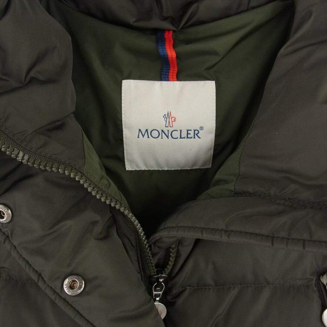 MONCLER(モンクレール)のMONCLER モンクレール ダウンジャケット 122-093-49969-25 国内正規品 LYNX リネッテ ダウン ジャケット フード付き ダークブラウン系 2【中古】 レディースのジャケット/アウター(その他)の商品写真