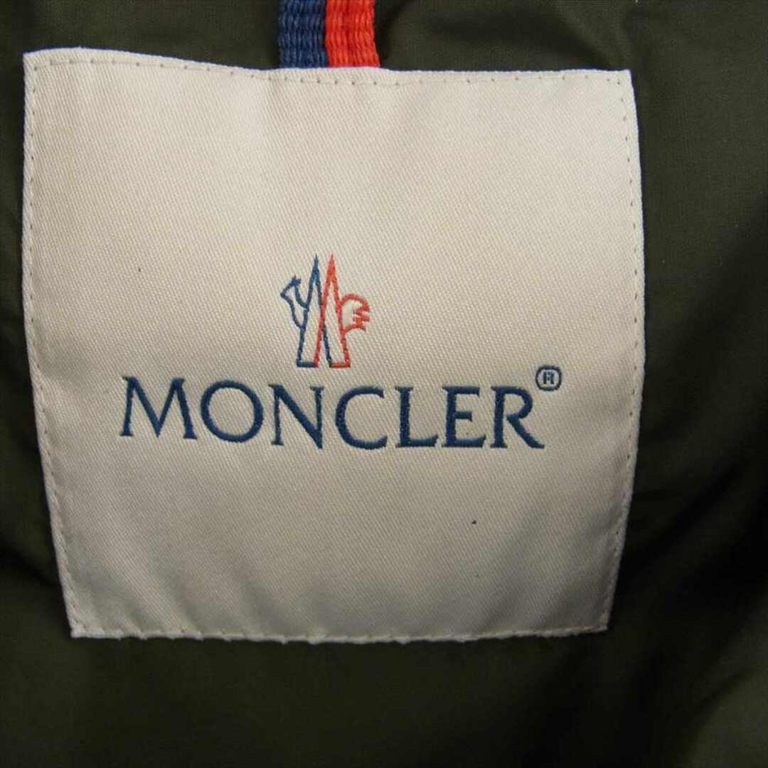 MONCLER(モンクレール)のMONCLER モンクレール ダウンジャケット 122-093-49969-25 国内正規品 LYNX リネッテ ダウン ジャケット フード付き ダークブラウン系 2【中古】 レディースのジャケット/アウター(その他)の商品写真