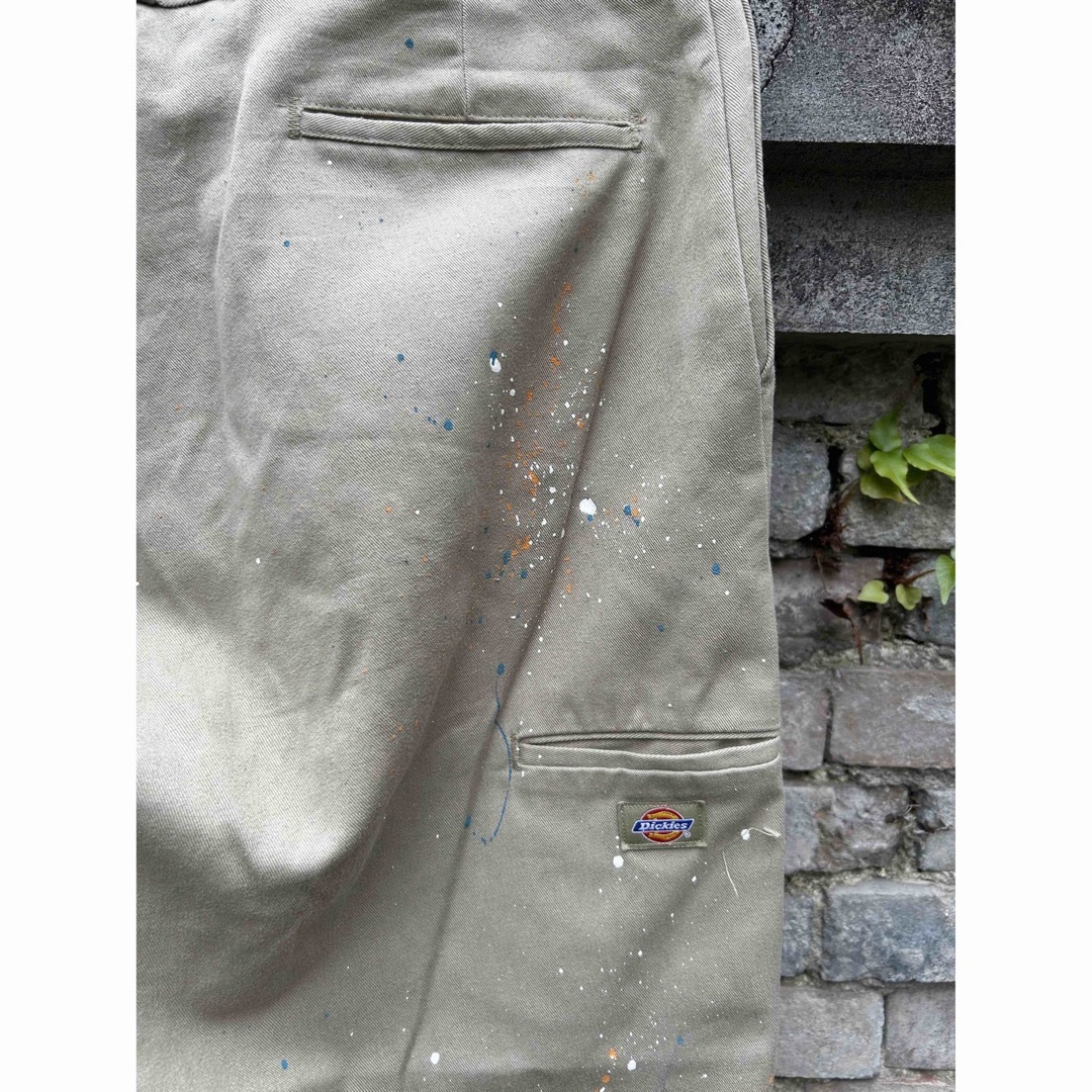 Dickies(ディッキーズ)のsuke様専用　90's Dickies ダブルニーパンツ　ペイントパンツ メンズのパンツ(チノパン)の商品写真