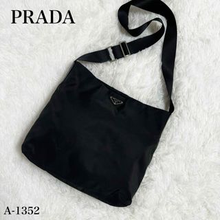 プラダ(PRADA)の美品✨PRADA プラダ　三角ロゴ　テスートナイロン　ショルダーバッグ　斜めがけ(ショルダーバッグ)