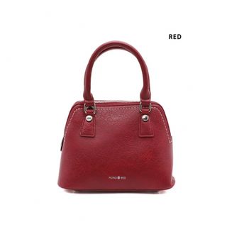 ミニボストン 2way バッグ 新品 Red(ボストンバッグ)