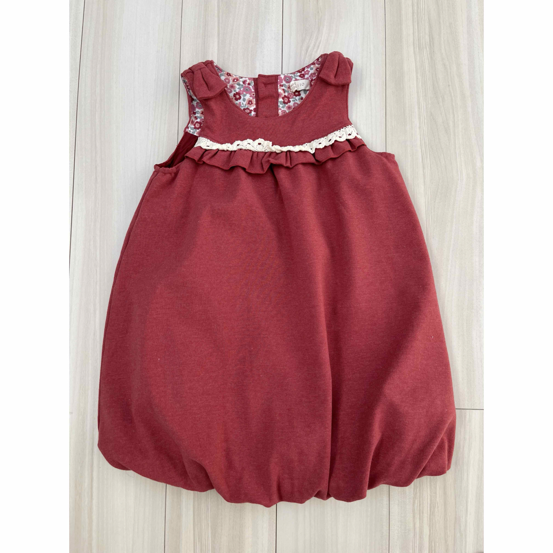 Biquette Club(ビケットクラブ)のキムラタン　ワンピース　110 キッズ/ベビー/マタニティのキッズ服女の子用(90cm~)(ワンピース)の商品写真