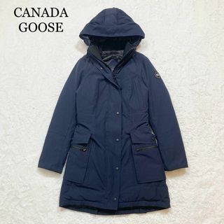 カナダグース(CANADA GOOSE)の【極美品】カナダグース キンリーパーカ 3811LB ブラックレーベル 濃紺 S(ダウンジャケット)