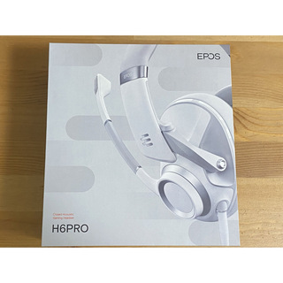 エポス(EPOS)のEPOS H6Pro ゲーミングヘッドセット 有線　密閉型(ヘッドフォン/イヤフォン)