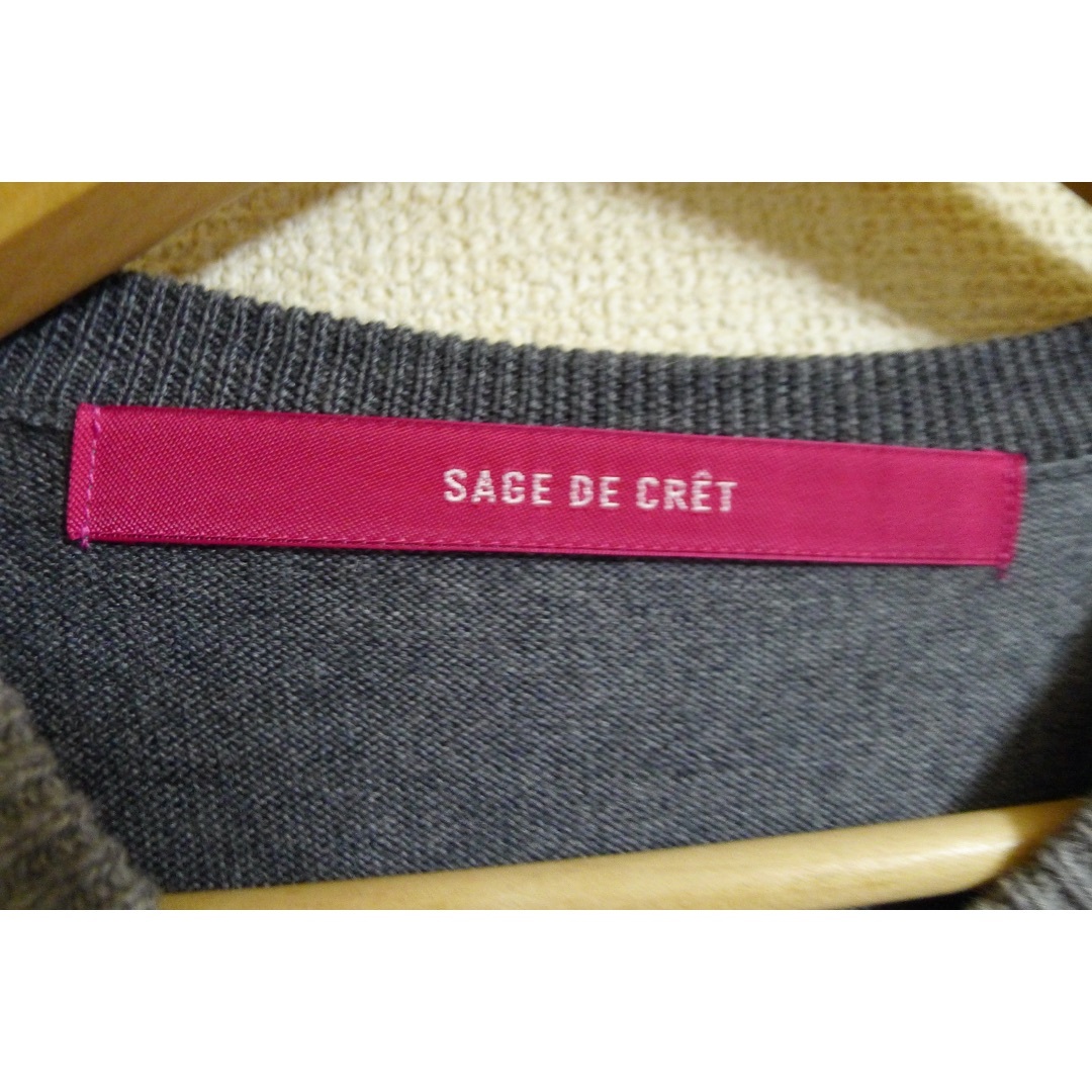 sage de cret(サージュデクレ)のsage de cret クルーネックニット メンズのトップス(ニット/セーター)の商品写真