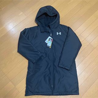 UNDER ARMOUR - アンダーアーマー ベンチコート YXL ブラック ジュニア UNDER ARMOUR - アンダーアーマー ベンチコート YXL ブラック ジュニア
