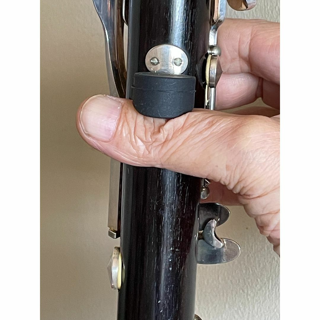 JAM クラリネット　サムレストクッション　ブラック 楽器の管楽器(クラリネット)の商品写真
