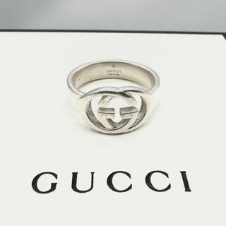 グッチ(Gucci)の【付属品完備・美品✨】グッチ　インターロッキング　シルバー925　リング　15号(リング(指輪))