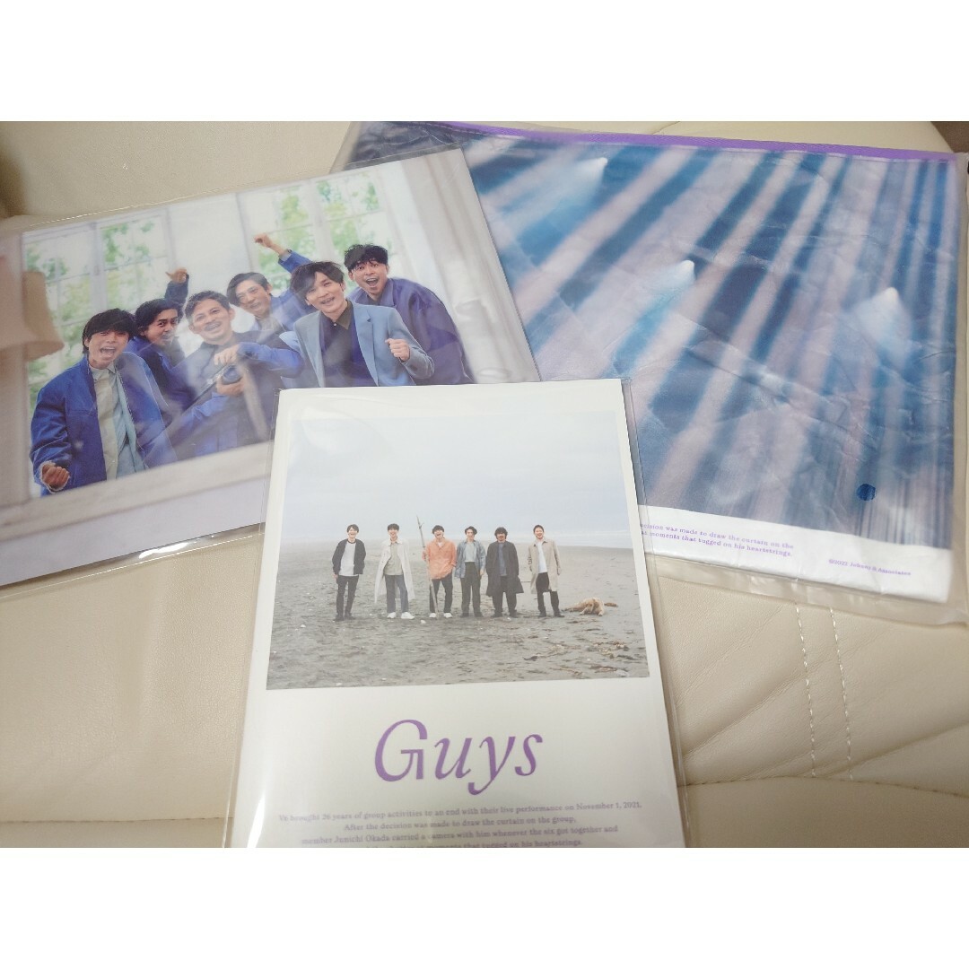 V6(ブイシックス)のV6 Guys クリアファイル ノート ポーチ エンタメ/ホビーのタレントグッズ(アイドルグッズ)の商品写真