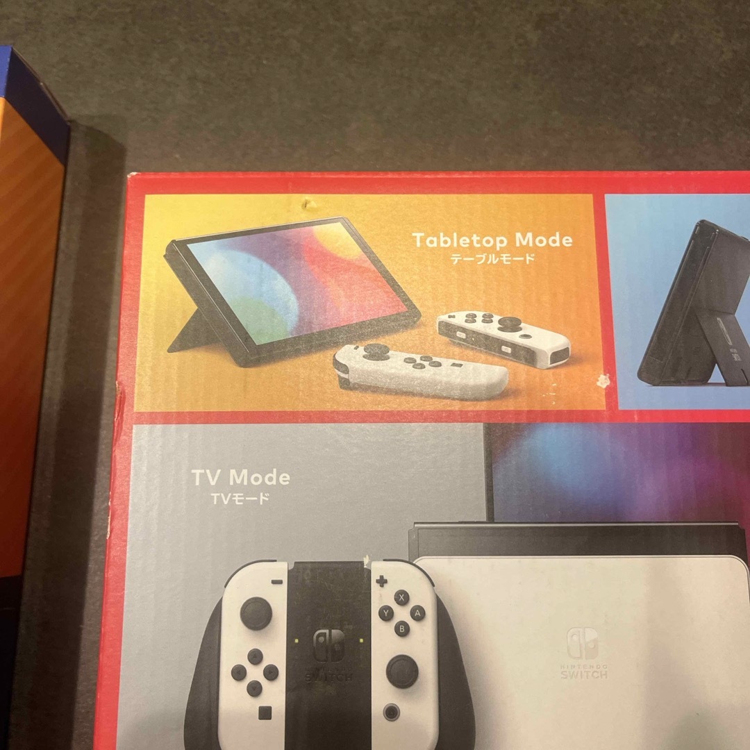新品未使用　Nintendo Switch 有機EL ホワイト　 エンタメ/ホビーのゲームソフト/ゲーム機本体(家庭用ゲーム機本体)の商品写真