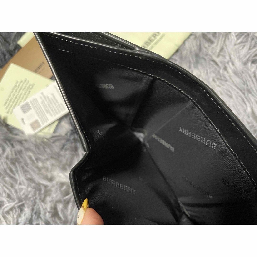 BURBERRY(バーバリー)のBURBERRY未使用 三つ折財布 ノバチェックブラック レディースのファッション小物(財布)の商品写真