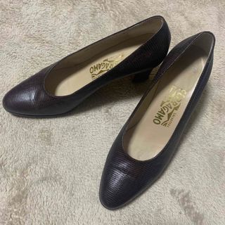 サルヴァトーレフェラガモ(Salvatore Ferragamo)の【Salvatore Ferragamo】ハイヒール　ブラウン　24cm(ハイヒール/パンプス)