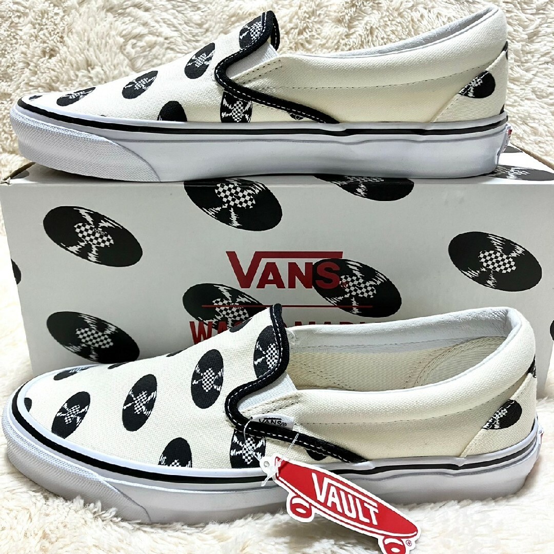 WACKO MARIA(ワコマリア)の新品未使用★WACKO MARIA × VANS★VAULT OG スリッポン メンズの靴/シューズ(スリッポン/モカシン)の商品写真